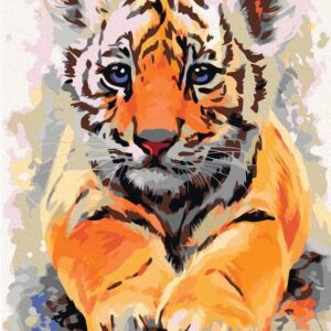 Kölyök Tigris – számfestő készlet